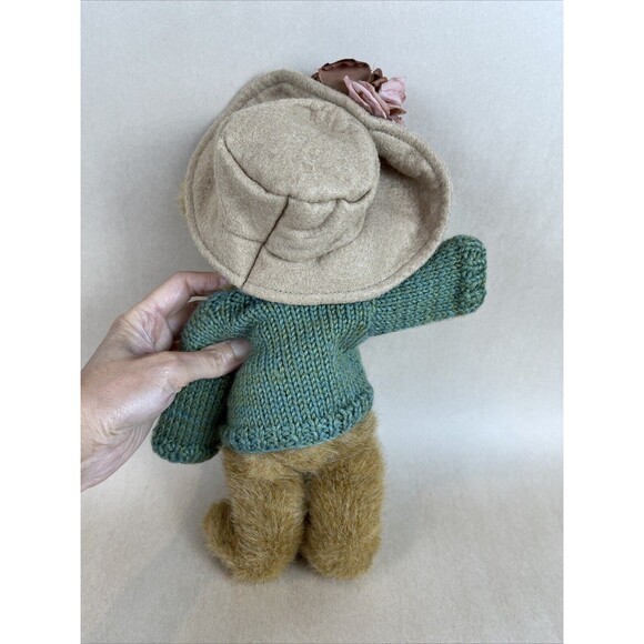 VTG‎ 1999 20th Boyd’s Bears MRS. TRUMBULL 91833 Plush 10” w/Tag Green Sweater - Picture 4 of 10